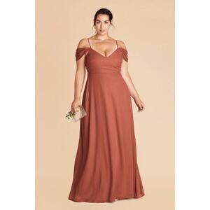 Birdy Grey Devin Convertible Bridesmaid Formal Event Dress Chiffon Size XXL 598O